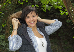 Portraitaufnahme in unserem Studiogarten Portraitaufnahme in unserem Studiogarten