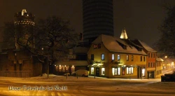 Unser Fotostudio am Johannisplatz in Jena bei Nacht Unser Fotostudio am Johannisplatz in Jena bei Nacht